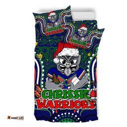 New Zealand Warriors Christmas Custom Bedding Set - Christmas Knit Patterns Vintage Jersey Ugly Bedding Set