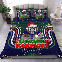 New Zealand Warriors Christmas Custom Bedding Set - Christmas Knit Patterns Vintage Jersey Ugly Bedding Set