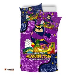 Melbourne Storm Custom Bedding Set - Australian Big Things Bedding Set