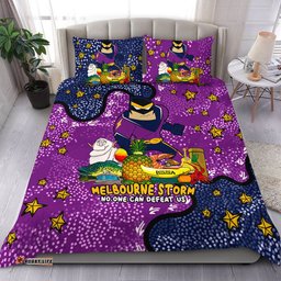 Melbourne Storm Custom Bedding Set - Australian Big Things Bedding Set