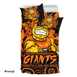 Amazing Aussie GWS GIANTS Ripped Legacy Of The Game Bedding Set