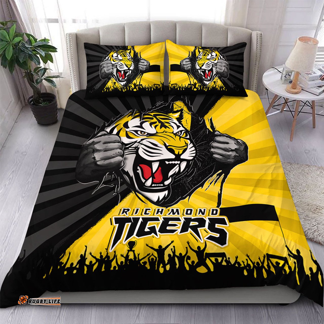 Amazing Aussie Richmond Breaking Through Fan Design Bedding Set