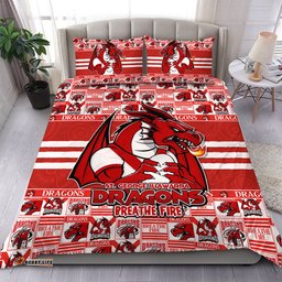 Amazing Aussie St. George Illawarra Dragons Champion���s Pride Comic Style Bedding Set