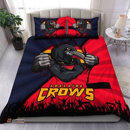 Amazing Aussie Adelaide Crows Breaking Through Fan Design Bedding Set