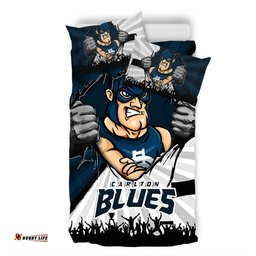 Amazing Aussie Carlton Breaking Through Fan Design Bedding Set