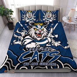 Amazing Aussie Geelong Cats Ripped Legacy Of The Game Bedding Set