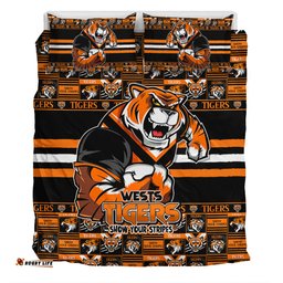 Amazing Aussie Wests Tigers Champion���s Pride Comic Style Bedding Set