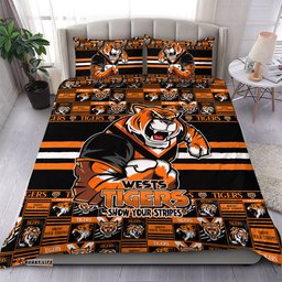 Amazing Aussie Wests Tigers Champion���s Pride Comic Style Bedding Set