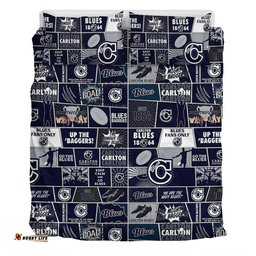 Amazing Aussie Carlton Legacy Of The Pride Comic Style Bedding Set