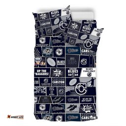 Amazing Aussie Carlton Legacy Of The Pride Comic Style Bedding Set