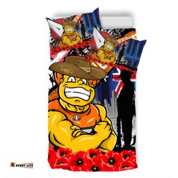 Amazing Aussie GWS GIANTS Anzac Day Honor United In Spirit Bedding Set