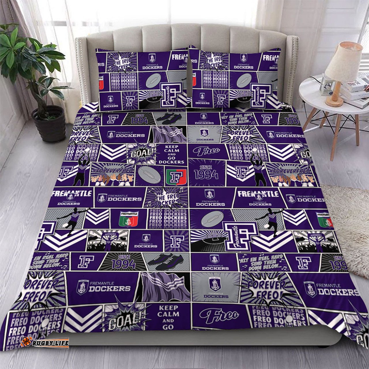 Amazing Aussie Fremantle Legacy Of The Pride Comic Style Bedding Set