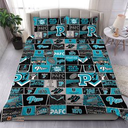 Amazing Aussie Port Adelaide Legacy Of The Pride Comic Style Bedding Set