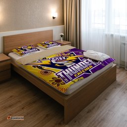 Melbourne Storm Custom Bedding Set - Indigenous Melbourne Storm Thunder Catcher