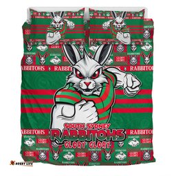 Amazing Aussie South Sydney Rabbitohs Champion���s Pride Comic Style Bedding Set