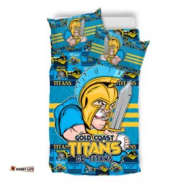 Amazing Aussie Gold Coast Titans Champion���s Pride Comic Style Bedding Set
