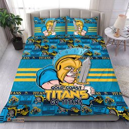 Amazing Aussie Gold Coast Titans Champion���s Pride Comic Style Bedding Set