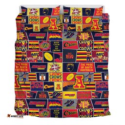 Amazing Aussie Adelaide Crows Legacy Of The Pride Comic Style Bedding Set