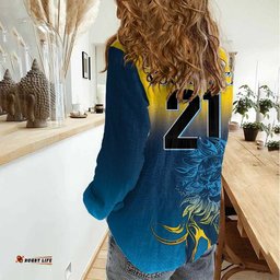 Custom Sri Lanka Cricket Women Casual Shirt With Simple Lions Version