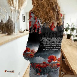 ANZAC DAY Heroes Of The Gallipoli Women Casual Shirt