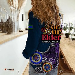 Storm Rugby Casual Shirt NAIDOC 2023 Patterns