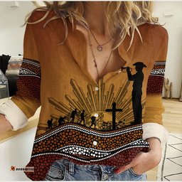 Anzac Day Our Heroes Women Casual Shirt - Nhi Style