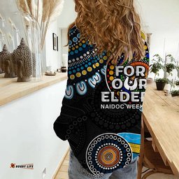 Titans Rugby Casual Shirt NAIDOC 2023 Aboriginal