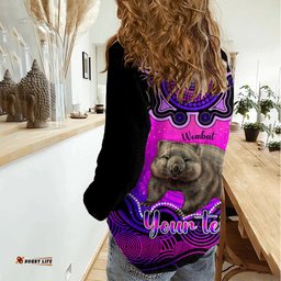 Personalised Australia Taurus Wombat Zodiac Women Casual Shirt Auz Astrology Aboriginal - Magenta