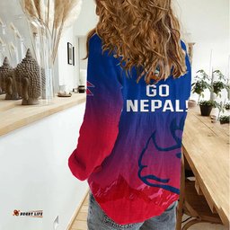 Nepal Cricket Women Casual Shirt Dynamic Version 2023