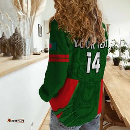 Custom Text And Number Bangladesh Cricket Women Casual Shirt Tigers 2022 Mens T20 World Cup