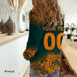 Custom Personalised And Number Australia Rugby Wallabies Casual Shirt Replica Jersey No.3