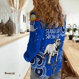 Bulldogs Rugby NAIDOC 2022 Aboriginal Women Casual Shirt