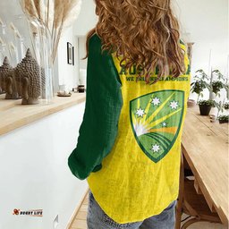 Australia Cricket Women Casual Shirt History Champions World Cup Unique