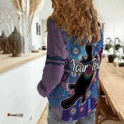 Custom Personalised Aboriginal Indigenous Platypus Women Casual Shirt