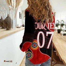 Personalised NAIDOC Week 2023 NRL Dragons For Our Elders Women Casual Shirt