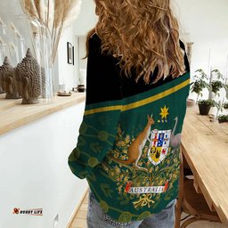 Women Casual Shirt Australia Rugby Curve Style