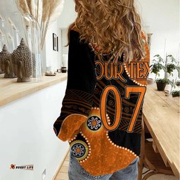 Personalised NAIDOC Week 2023 NRL Tigers For Our Elders Women Casual Shirt