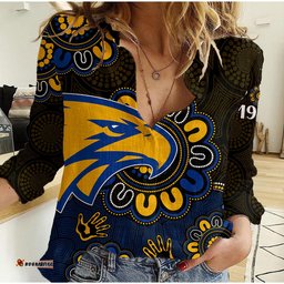AFL West Coast Eagles 1986 Aboriginal Women Casual Shirt
