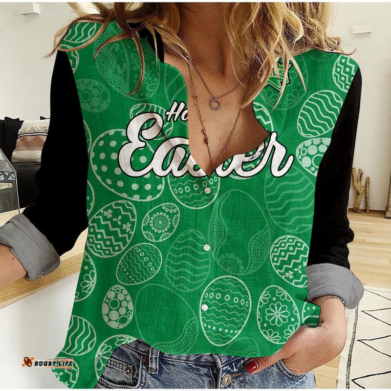 Melbourne Stars Cricket Happy Easter Day Women Casual Shirt Simple Style