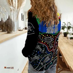 NAIDOC Week 2022 Women Casual Shirt National Aborigines And Torres Strait Islander Animals Aboriginal