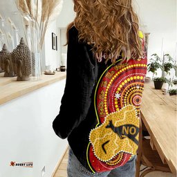 Personalised Australia Indigenous Women Casual Shirt We Are All Australian Vote NO To The Voice