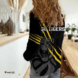 Richmond Football 2023 Women Casual Shirt Go Tigers Sporty Style