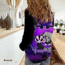 Personalised Australia Gemini Sugar Gilder Zodiac Women Casual Shirt Auz Astrology Aboriginal - Purple
