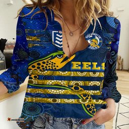 Vibe Hoodie Clothing - Parramatta Eels Style Women Casual Shirt