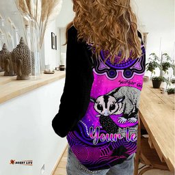 Personalised Australia Gemini Sugar Gilder Zodiac Women Casual Shirt Auz Astrology Aboriginal - Magenta