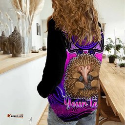 Personalised Australia Virgo Echidna Zodiac Women Casual Shirt Auz Astrology Aboriginal - Magenta