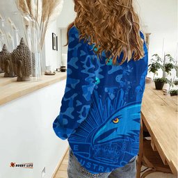 AFL ANZAC 2023 Adelaide Crows Women Casual Shirt Camouflage