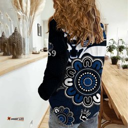 AFL Geelong Cats 1859 Aboriginal Women Casual Shirt