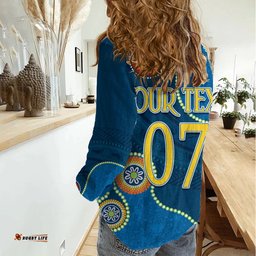 Personalised NAIDOC Week 2023 NRL Eels For Our Elders Women Casual Shirt