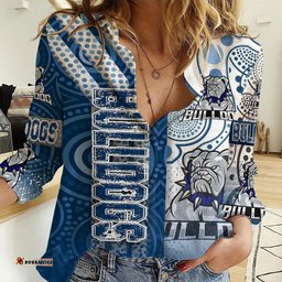 Vibe Hoodie Clothing - Canterbury-Bankstown Bulldogs Sporty Style Women Casual Shirt